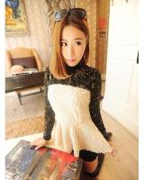 WT8578 Stylish Top Almond