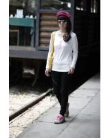 WT9883 Stylish Top White