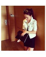 WP4635 Sexy Skirt Black