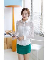 WT4860 Sexy Lace Top White