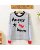 WT4880 Fashion Top Grey