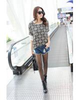 WT5040 Korea Stylish Top White