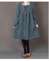 WD5238 Cute Fashion Dress Light Blue