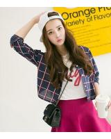 WT5704 Checker Top As Picture