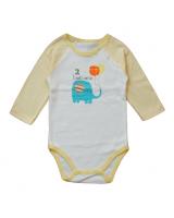 WB1026 Cute Baby Romper Yellow
