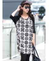 WT5804 Stylish Long Top White