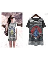 WD5813 Europe Fashion Dress Black
