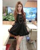 WD5820 Sexy Dress Black