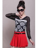 WT5836 Fashion Top Black