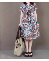 WD5873 Korea Fashion Dress Grey
