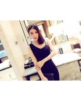 WD5936 Fashion Sexy Dress Black