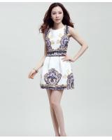 WD6066 Korea Fashion Dress Gold