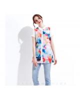 WT6137 Colourful Top As Picture