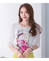 WT6140 Fashion Top White