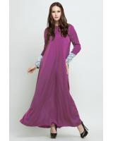 WH3333 Stylish Jubah Purple