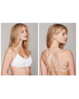 WT6250 Sexy Strap Inner Top White