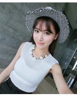 WT6266 Fashion Sleeveless Top White