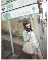 WT6396 Stylish Chiffon Top Green