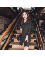 WD6411 Sexy Dress Black