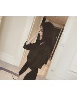 WT6435 Korea Fashion Top Dark Brown