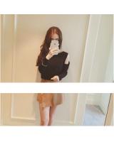 WT6529 Fashion Sexy Top Black