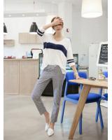 WT6451 Stylish Top Dark Blue