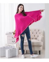 WT6750 Fashion Top Dark Pink