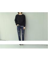 WT6774 Fashion Top Black