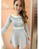 WD6803 Lovely Dress Grey