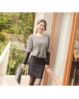 WD6811 Sexy One Piece Dress Grey