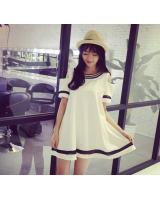 WD6910 Cute Dress White