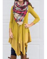 WT7072 Fashion Top Yellow