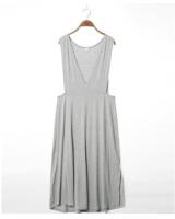 WD7118 Korea Fashion Dress Grey