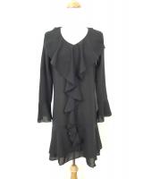 WD7193 Europe Fashion Dress Black