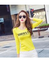 WT7240 Trendy Top Yellow