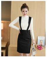 WK7274 Charming Skirt Black