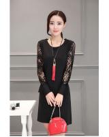 WD7310 Fashion OL Dress Black