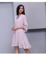 WD7319 Lovely Fashion Dress Pink