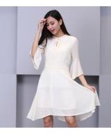 WD7319 Lovely Fashion Dress Apricot