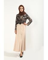 WH7374 Elegant Jubah Khaki