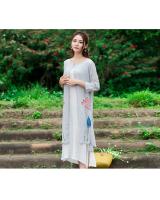 WD7415 Charming Dress Grey