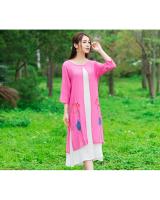 WD7415 Charming Dress Pink