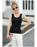WT7538 Casual Sleeveless Top Black