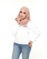 HA042 Long Sleeve Blouse White