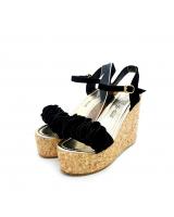 HA043 Lovely Wedges Black