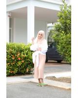 HA055 Ribbon Sandals Green