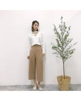 WT3834 Fashion Chiffon Top White