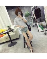 WT3845 Stylish Top Grey