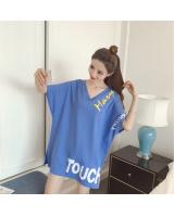 WT3846 Fashion Top Blue