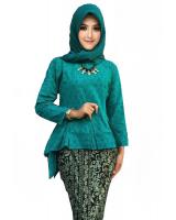 JW5017 Fishtail Peplum Set Tosca
